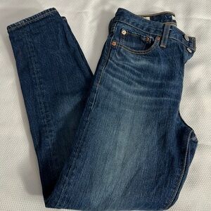 Levi’s button fly wedgie jeans
